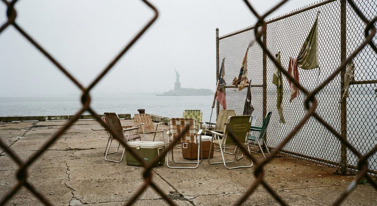 The Waterfront Park Where Colombia vs Jordan Fans Claim Picnic Tables at Dawn - scene