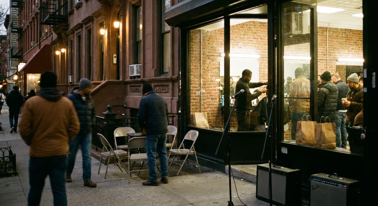 Thursday Night's Secret Comedy Show in an East Harlem Barbershop - cover image