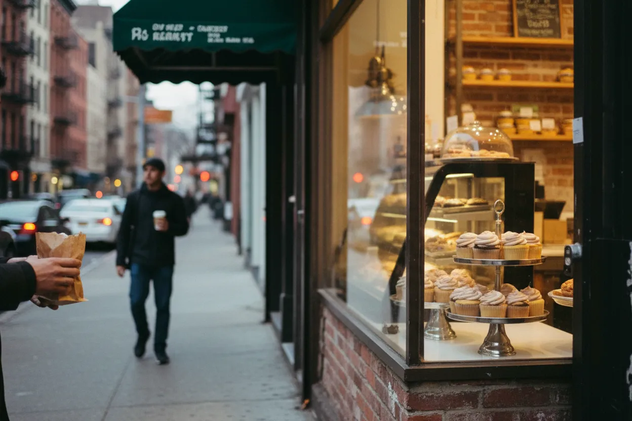 NYC experience scene for Tonnie’s Minis in Harlem: Cupcakes for a Cheap After-Camp Reward