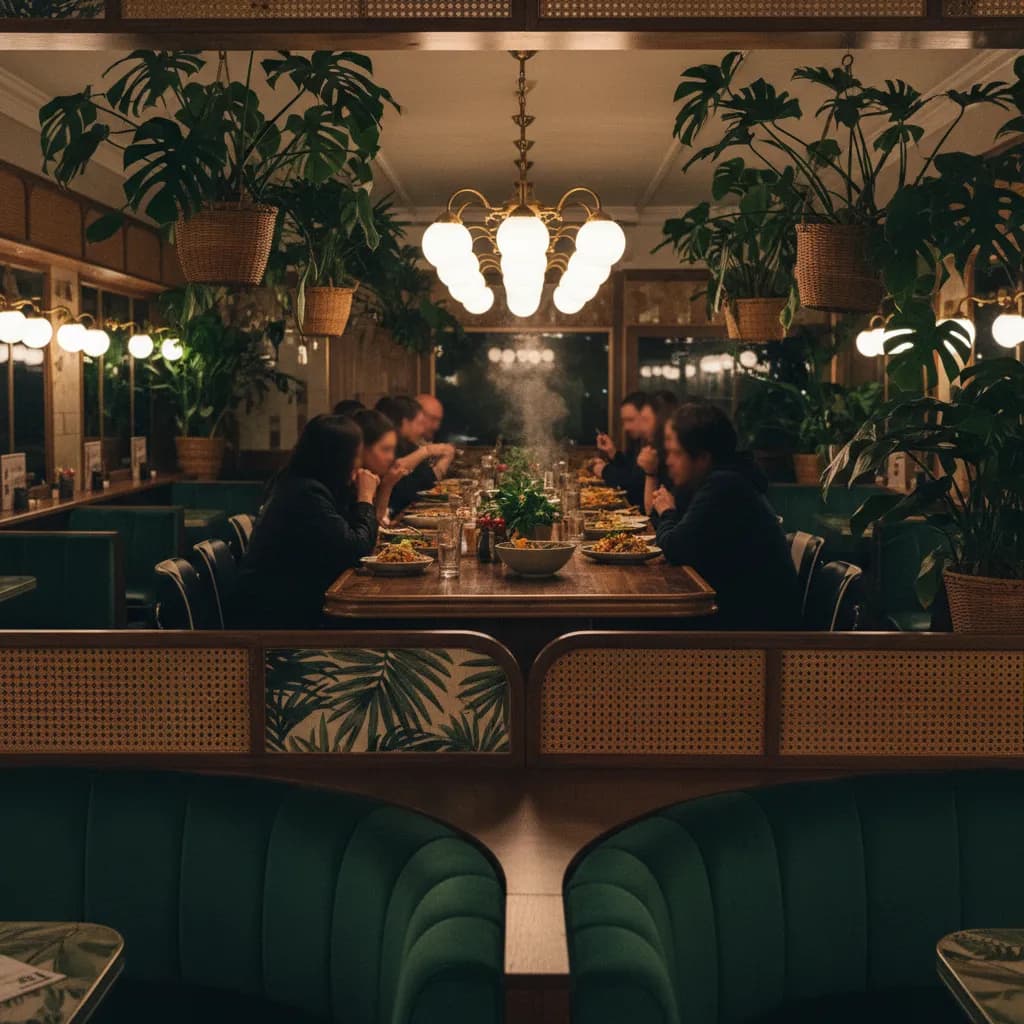 Top NYC Restaurants: Thai Diner's Counter Is Breakfast Behaving Like Dinner - detail scene