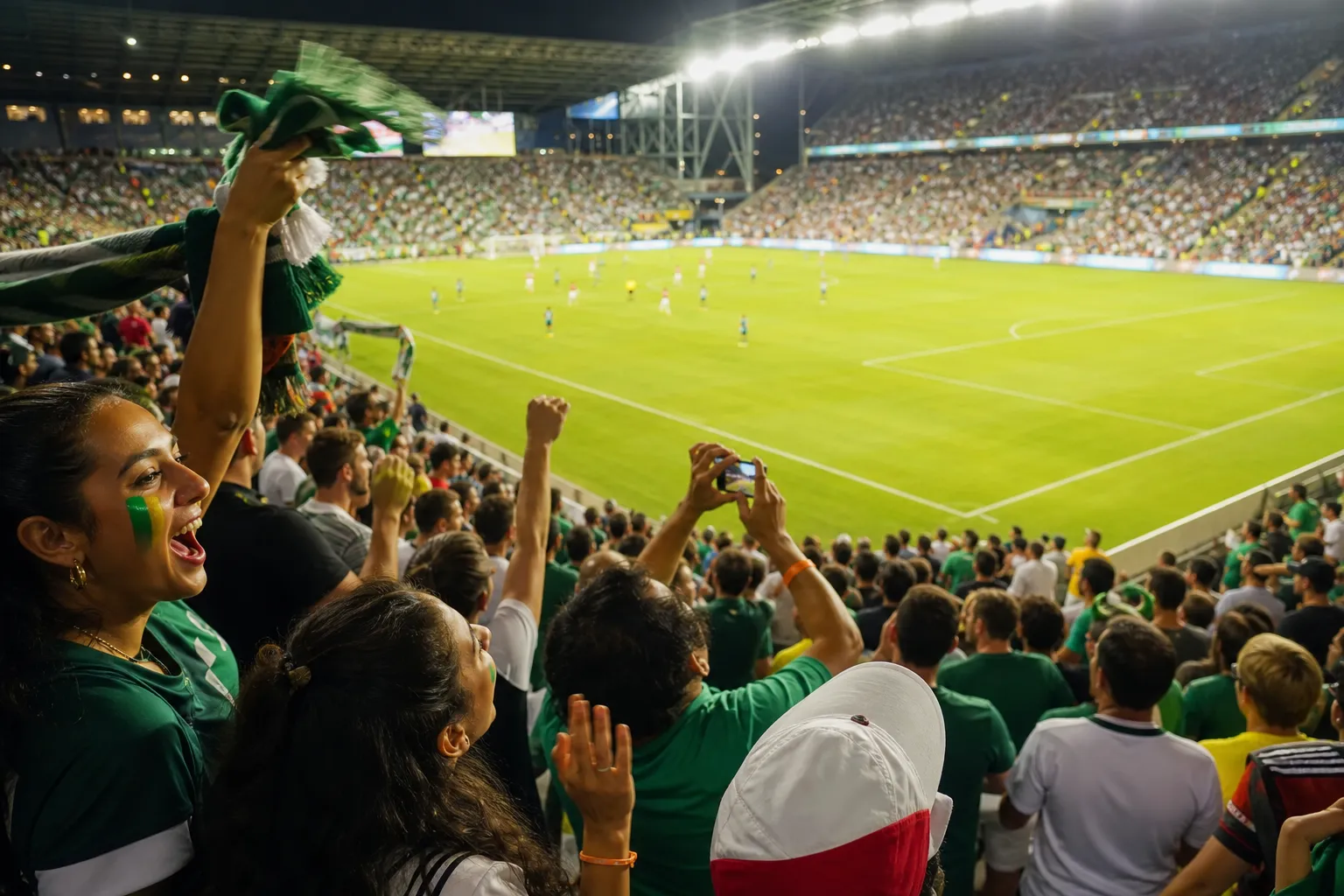 Toronto World Cup match-day scene