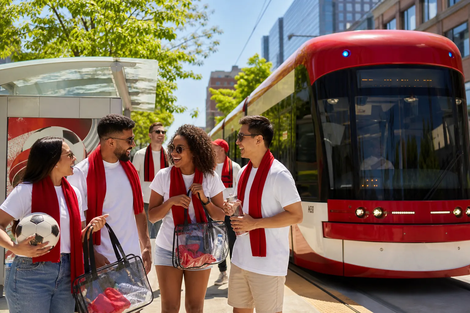 Toronto fans using Fort York as a World Cup match-day buffer