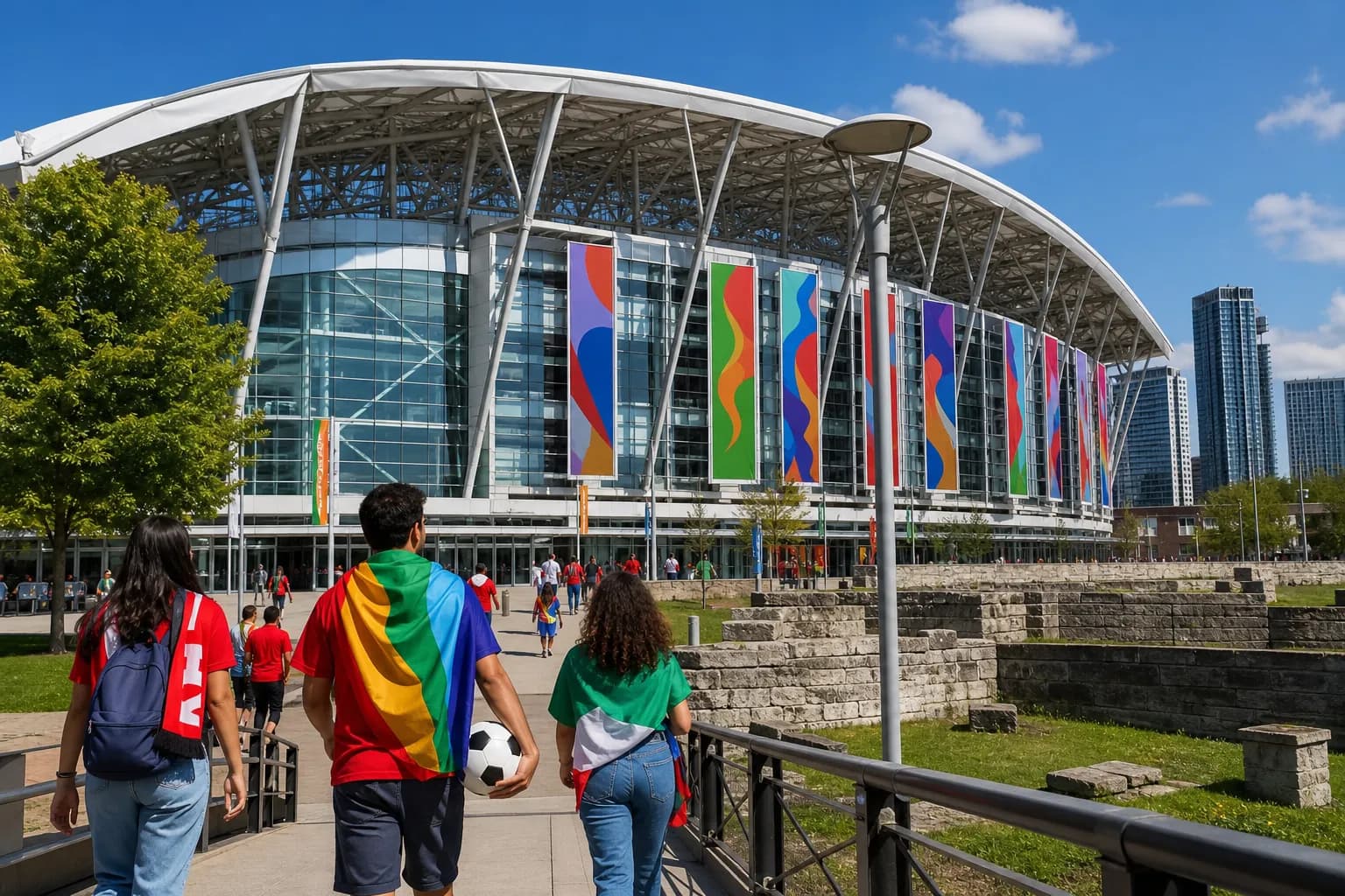 Toronto World Cup match-day scene