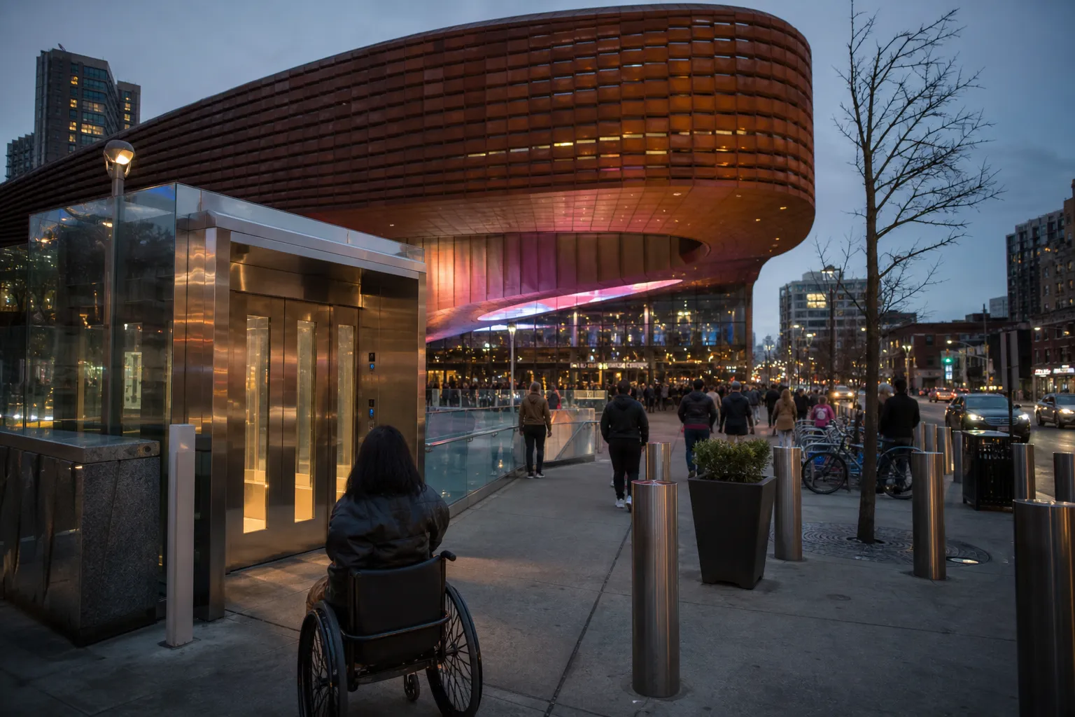 Local NYC scene for Barclays Center: NYC Cultural Experiences For Deaf And HoH Visitors.
