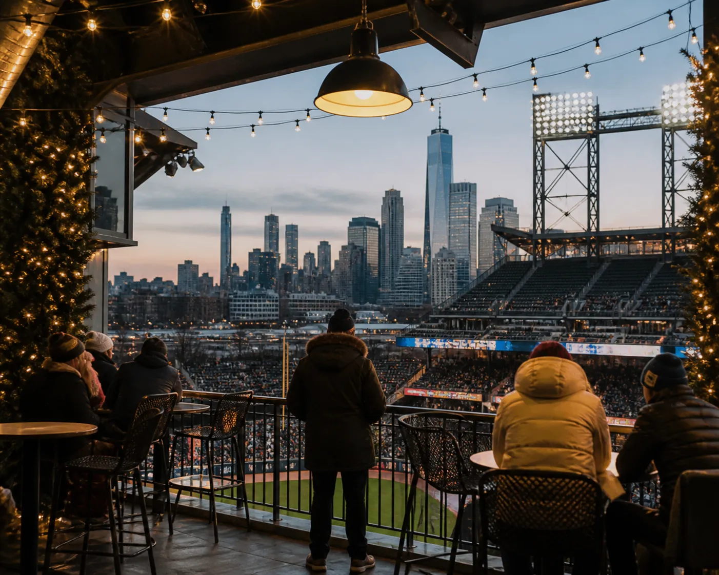 Local NYC scene for Mets vs Guardians: What To Do Alone In NYC On Christmas Day.