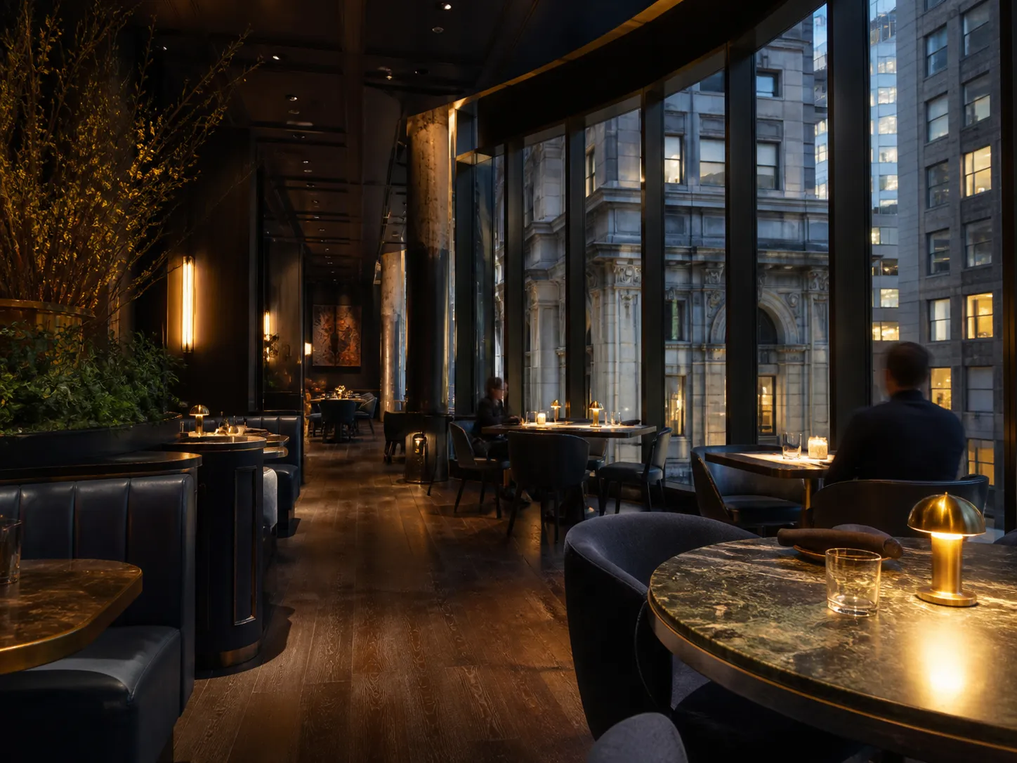 Local NYC scene for Movie Theater: Best NYC Restaurants For Solo Dining Without A Reservation.