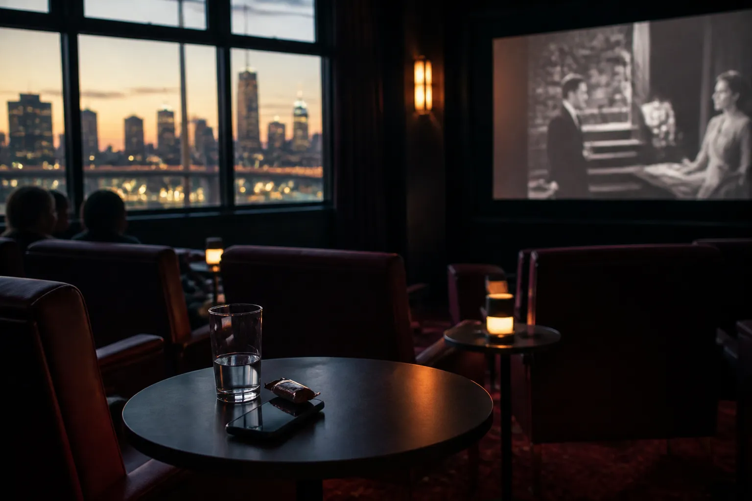Inline image for Movie Theater: NYC Date Spots Halfway Between Two Boroughs in NYC.