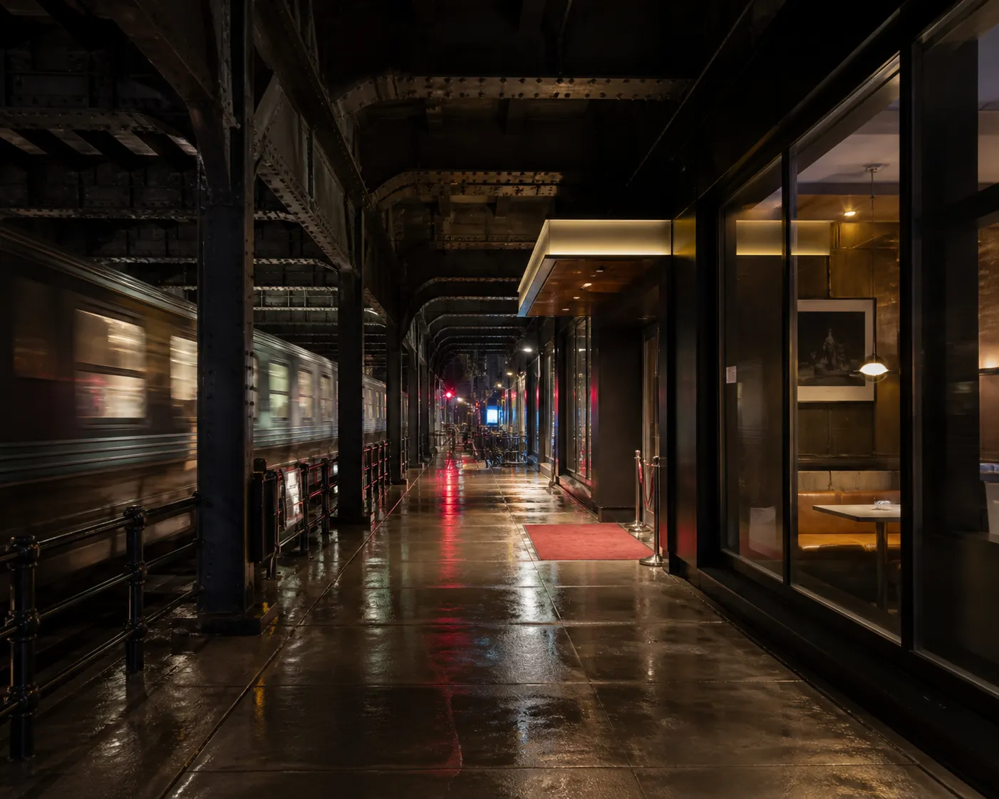 Local NYC scene for Movie Theater: Private Booths And Quiet Spaces For Taking A Call In NYC.