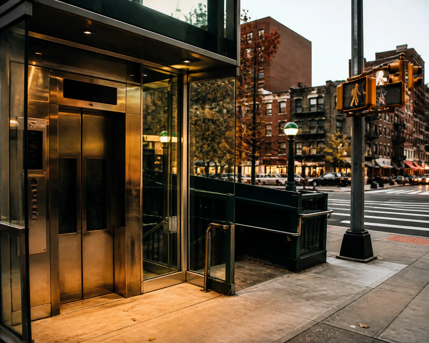 Local NYC scene for Movie Theater: Where To Watch The NYC Marathon Near Restrooms And Subway Elevators.