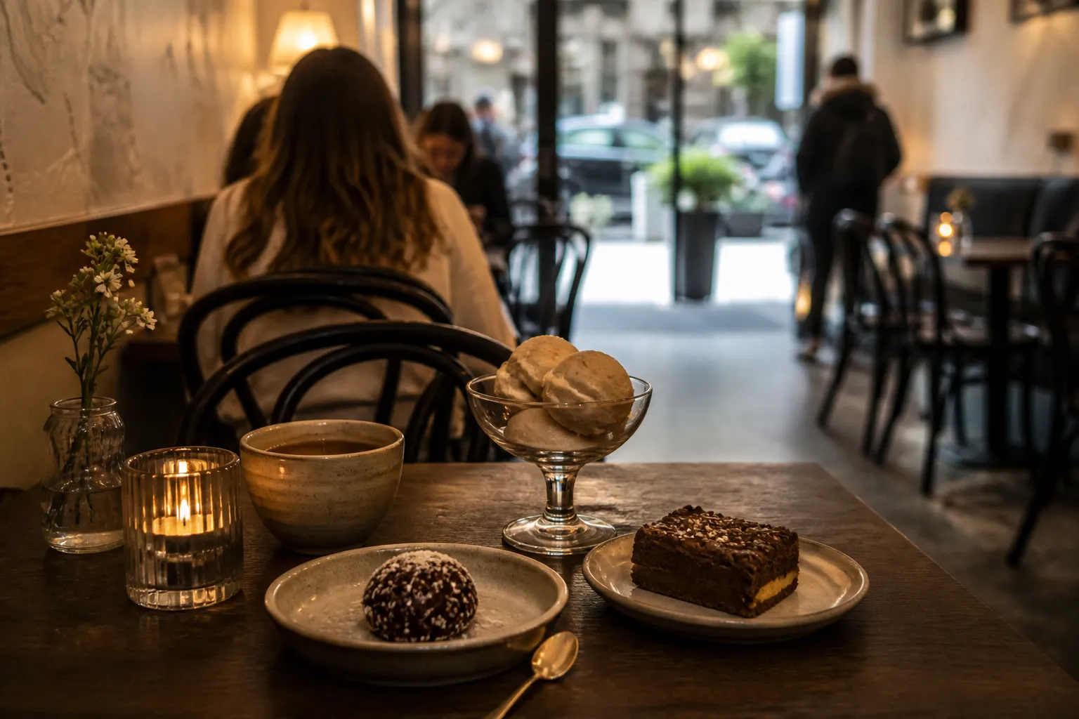 Local NYC scene for Salad and Go: Dairy-Free Dessert Shops In NYC Beyond Vegan Ice Cream.