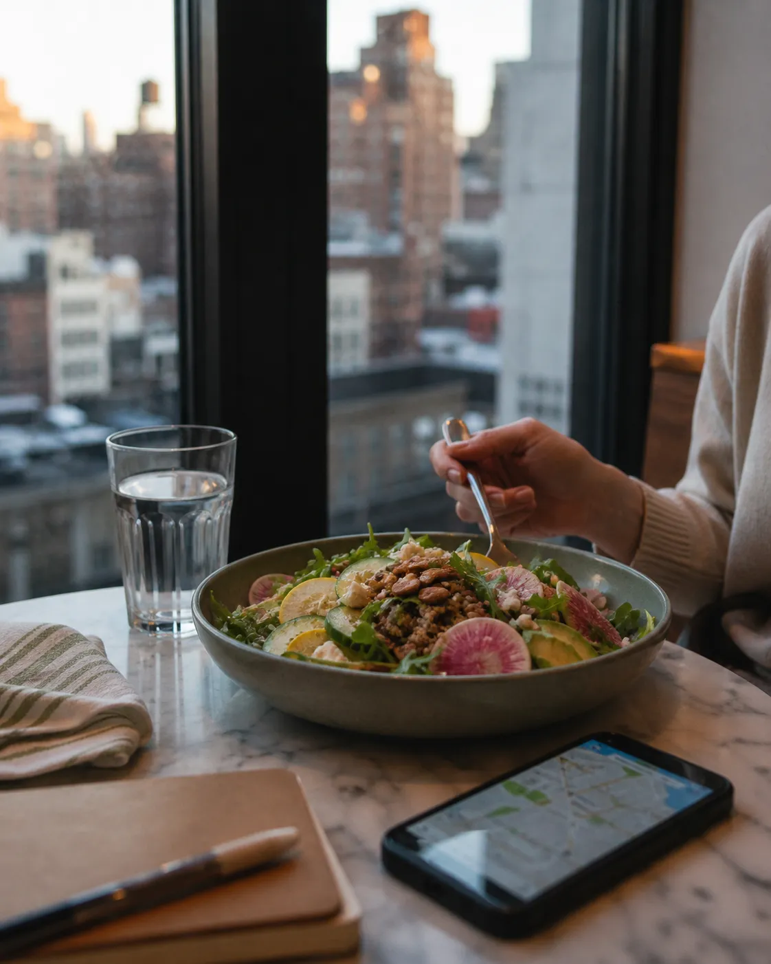 Inline image for Salad and Go: NYC Passover Dining For Mixed-Observance Groups in NYC.