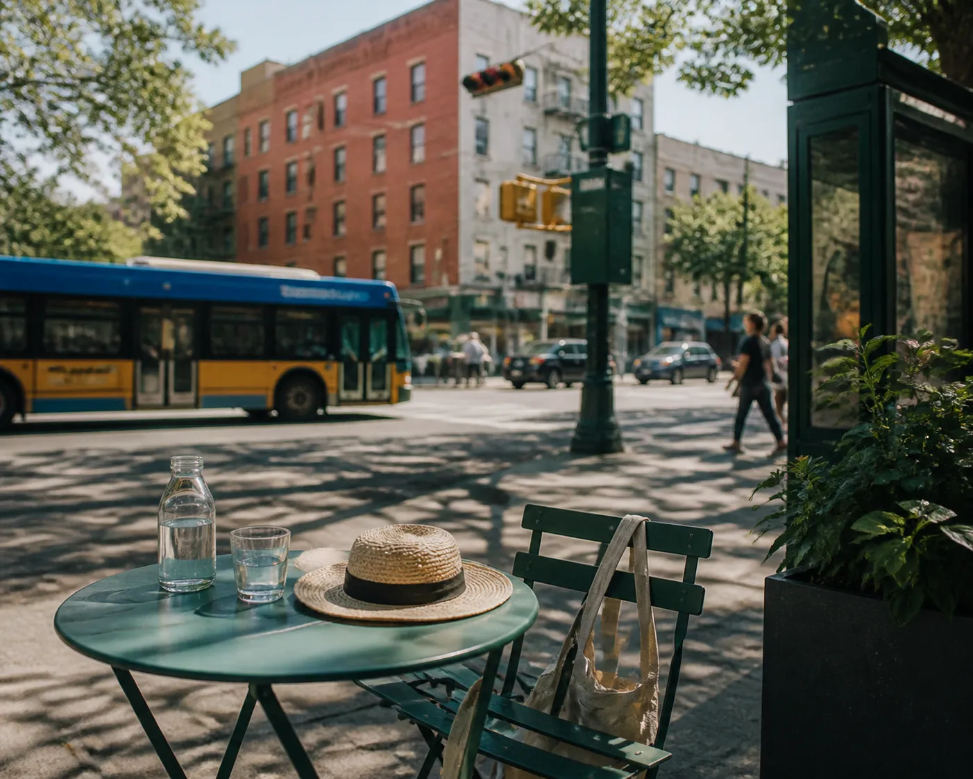 Local NYC scene for Weather Heat Wave: NYC Car-Free Bronx Weekend Beyond The Zoo And Botanical Garden.