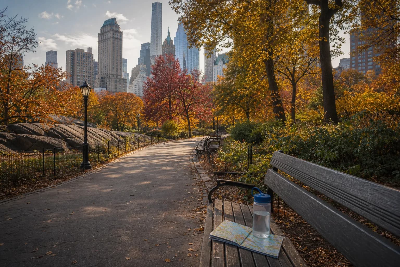 Inline image for Weather Heat Wave: Low-Crowd Fall Foliage Route Through NYC Parks in NYC.