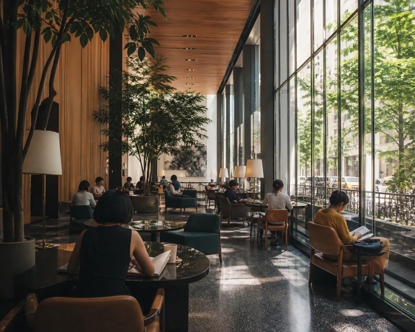 Cover image for Weather Heat Wave: The Quietest NYC Cafés For Reading And Conversation in NYC.