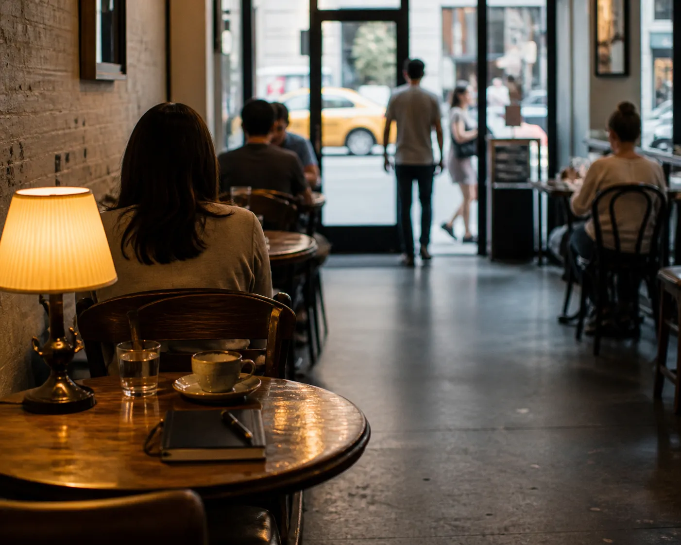Inline image for Weather Heat Wave: The Quietest NYC Cafés For Reading And Conversation in NYC.