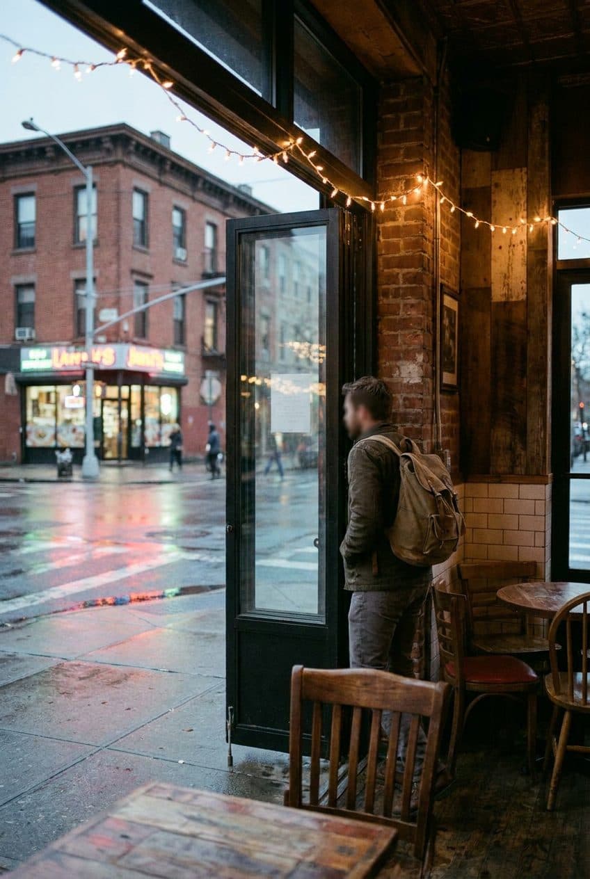 A Tuesday Night at the Queer-Friendly Bar on a Ridgewood Corner - scene