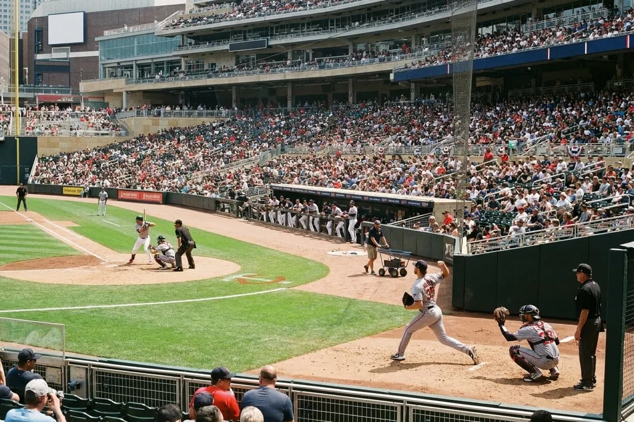 Cover scene for Twins vs Guardians: AL Central Battle for Division Lead