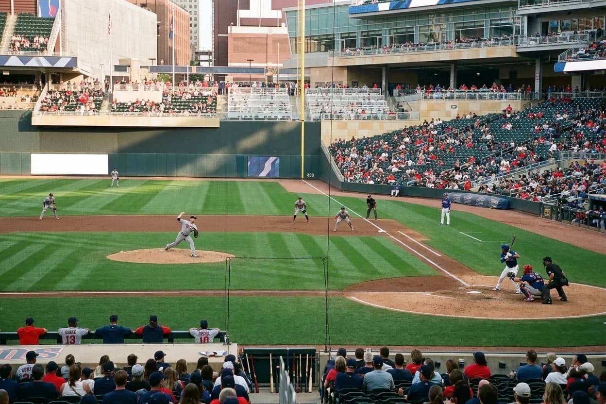 Cover scene for Twins vs Guardians: Pitching, Hitting, and Game Strategy