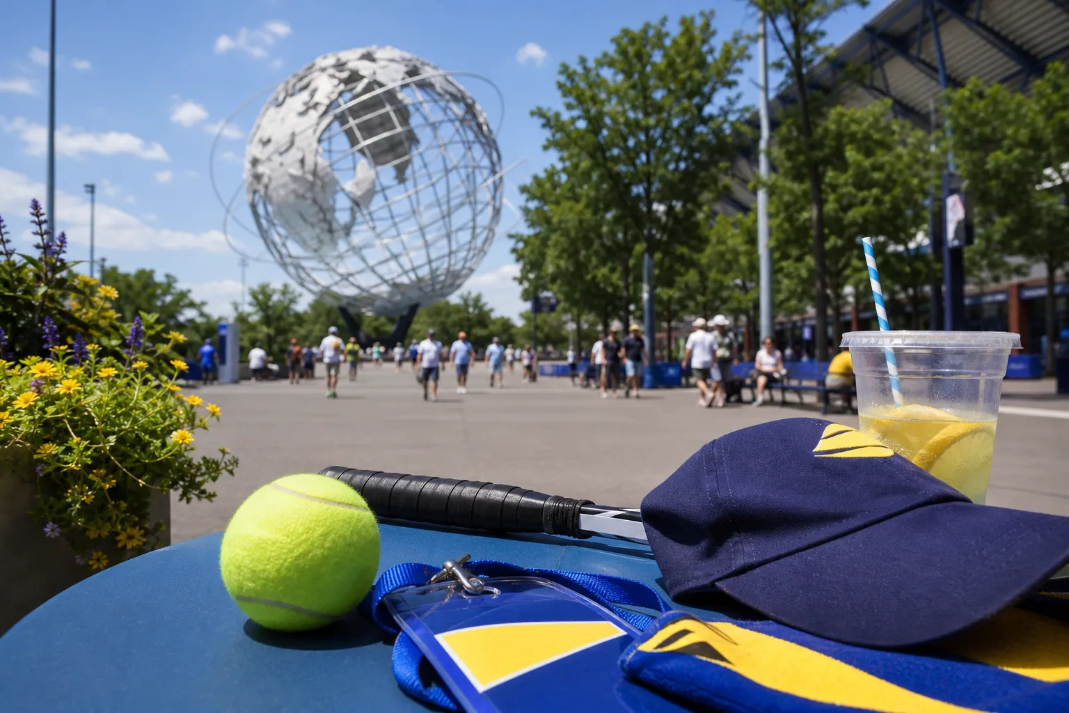 A bright Queens local-life scene connected to Dijonai Carrington Courtside Conversation Starters For US Open 2026 Fans.