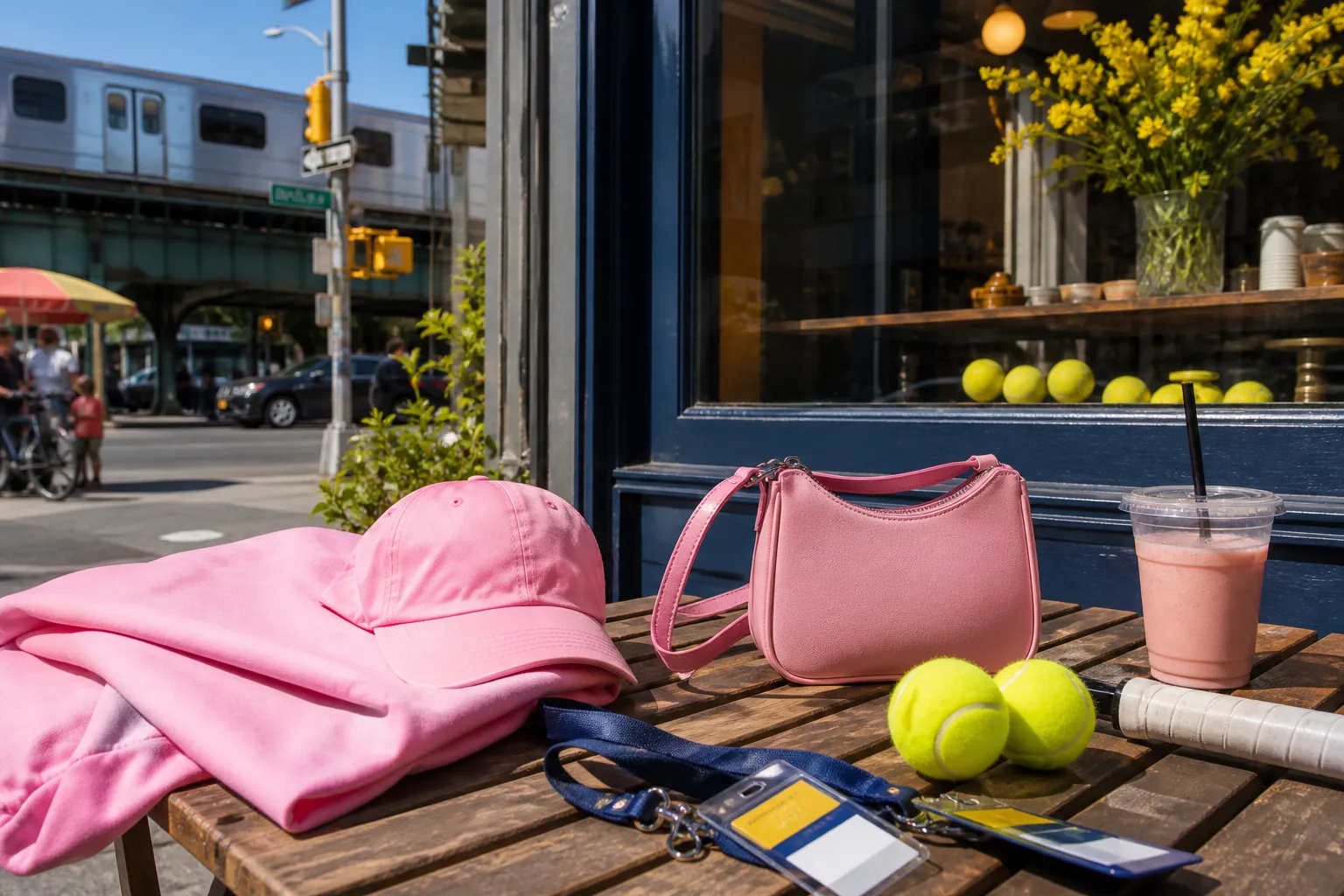 A second distinct New York planning scene connected to Kylie Jenner Pink Outfit Ideas For US Open 2026.