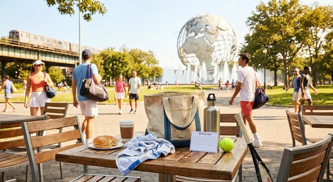 Bright Queens local-life detail for Toronto Open Momentum Guide For US Open 2026 Tennis Week.