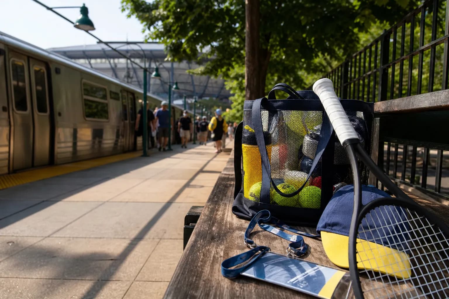 A bright Queens local-life scene connected to Farmers Almanac Winter Forecast Packing Lessons For US Open 2026.