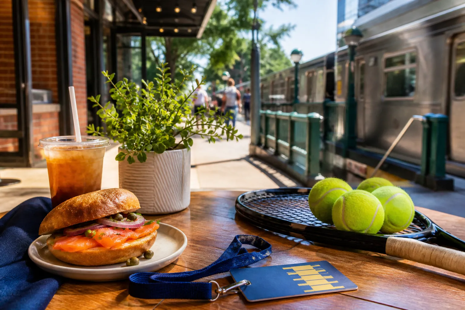 A second distinct New York planning scene connected to Athletics Red Sox Fenway-Style Tavern Stops During US Open 2026.