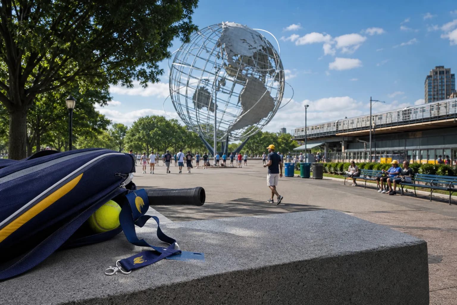 A bright New York local-life cover for Guardians vs White Sox Tavern Nights Around US Open 2026, with US Open 2026 tennis details.