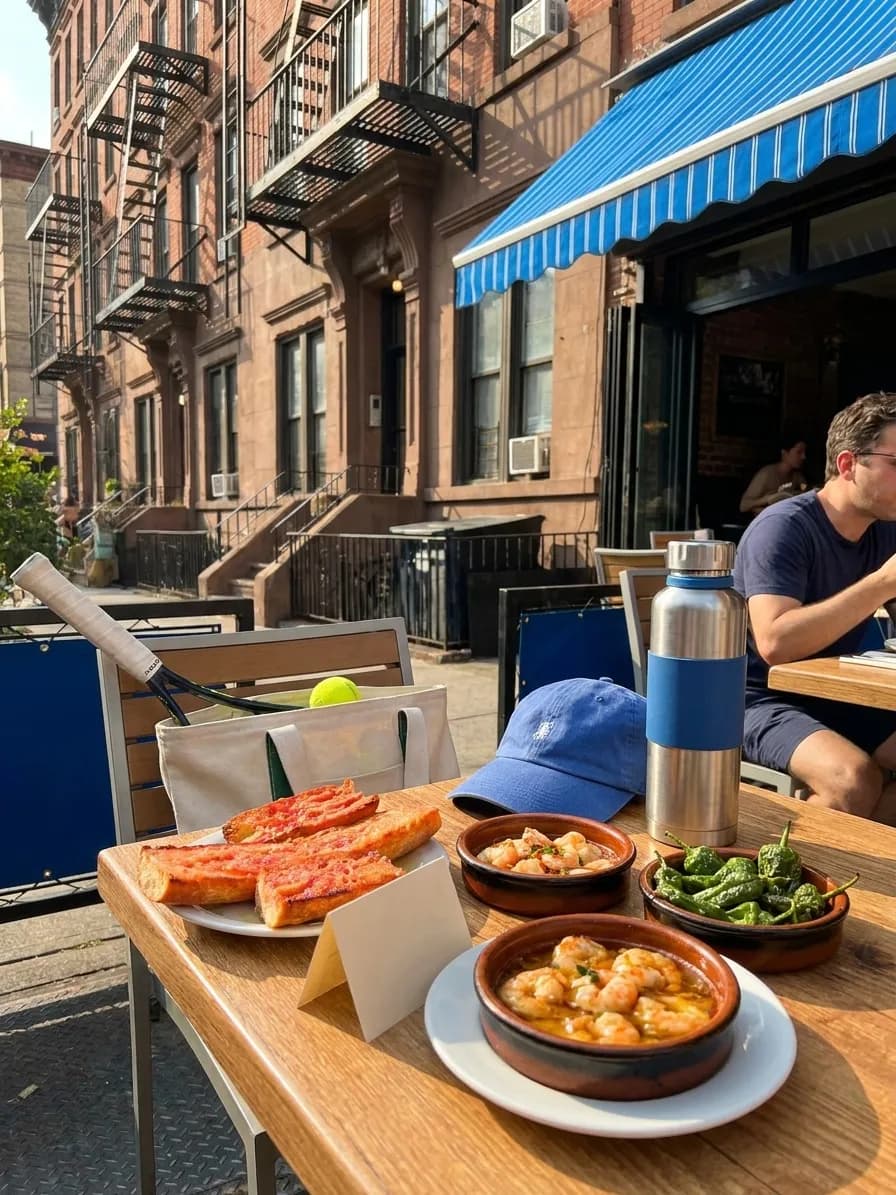 A bright Queens local-life scene connected to Ceuta Cuisine in NYC: Spanish Tapas Spots Near 2026 Open.