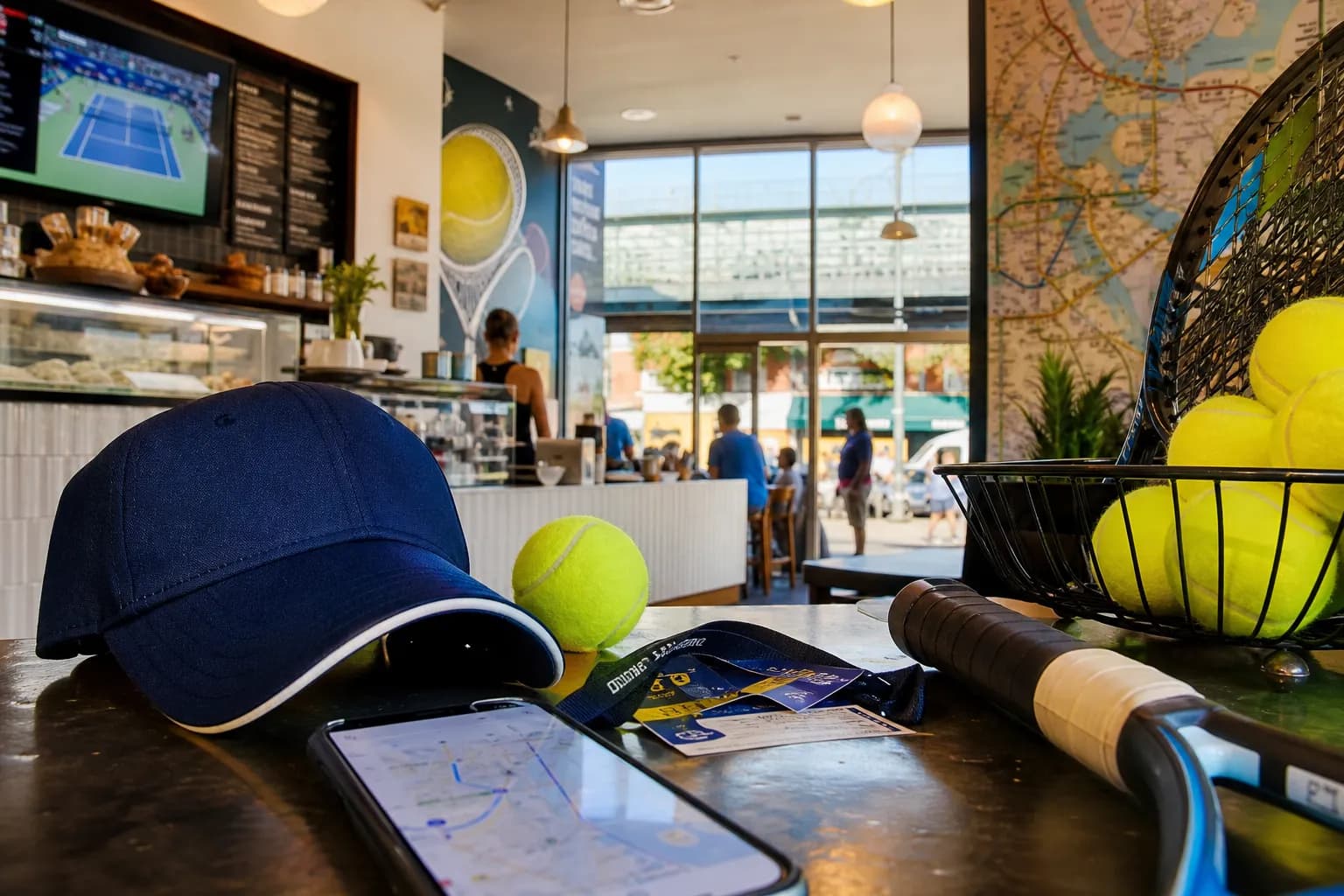 A bright New York local-life cover for San Diego FC Tijuana Watch Stops Around US Open 2026, with US Open 2026 tennis details.