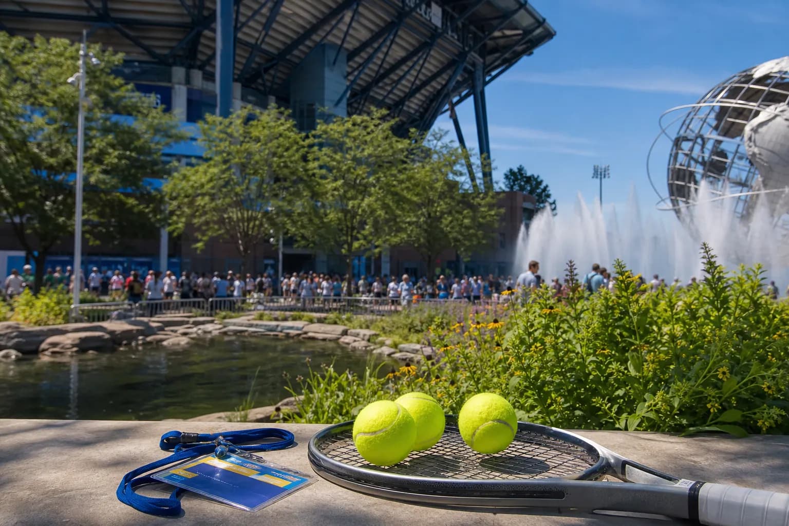 A bright Queens local-life scene connected to Chicago Fire Santos Soccer Bars Near US Open 2026.