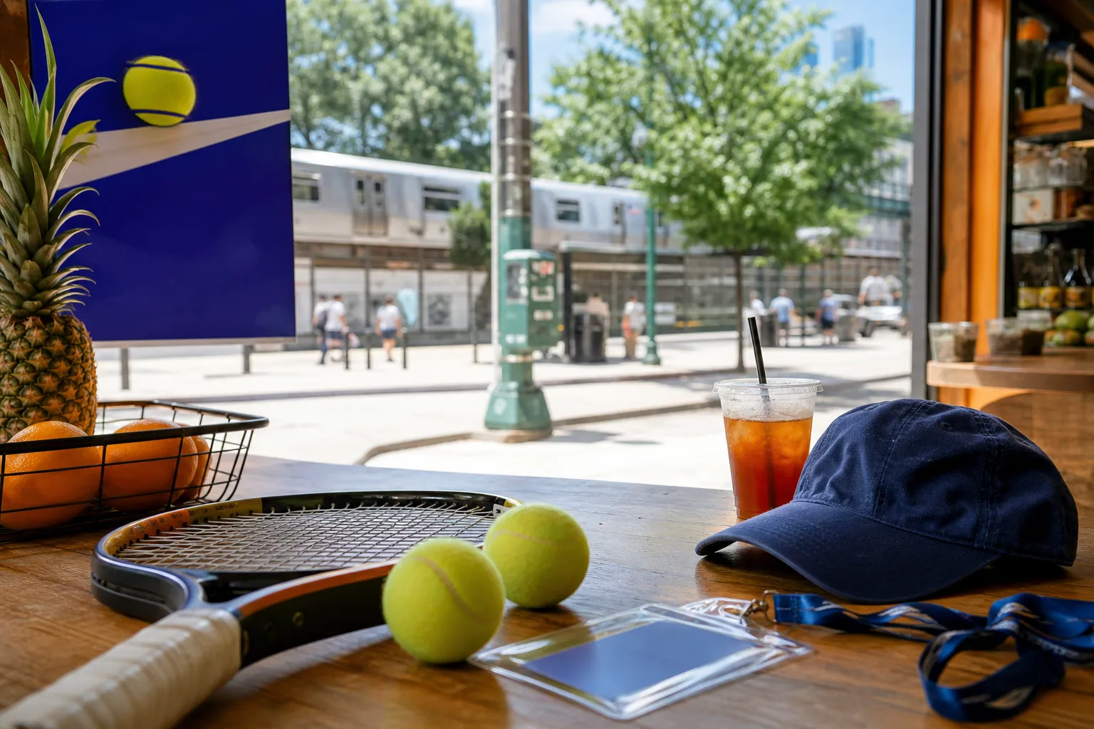A second distinct New York planning scene connected to Chicago Fire Santos Soccer Bars Near US Open 2026.