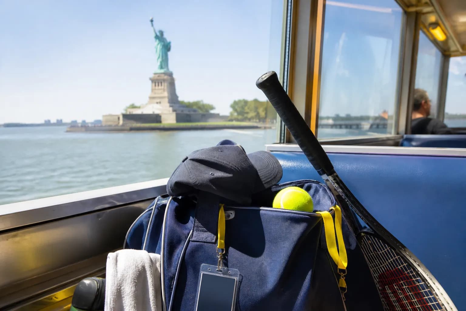 A second distinct New York planning scene connected to Liberty Island Boat Safety Tips Before US Open 2026.