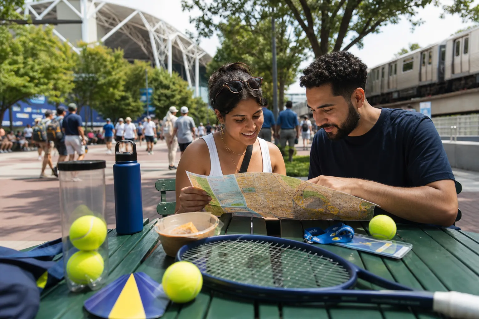 A bright Queens local-life scene connected to Chris Hansen Primetime Watch Rooms Around US Open 2026.