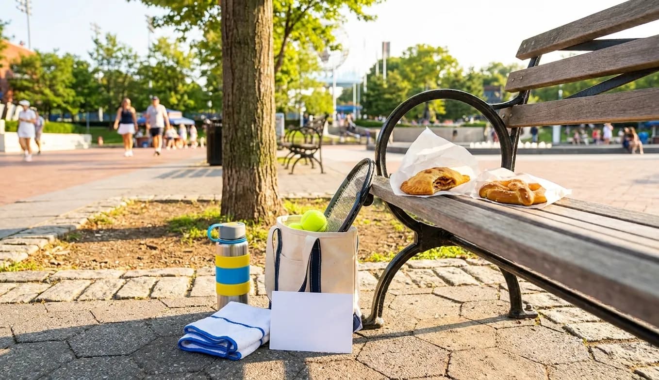 Bright Queens local-life detail for Mariners Vs Yankees Fan Plan For US Open 2026 Photo Spot.