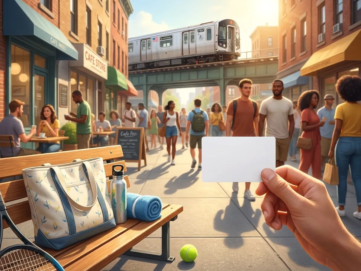 Bright Queens local-life detail for Mariners Vs Yankees Fan Plan For US Open 2026 Photo Spot.