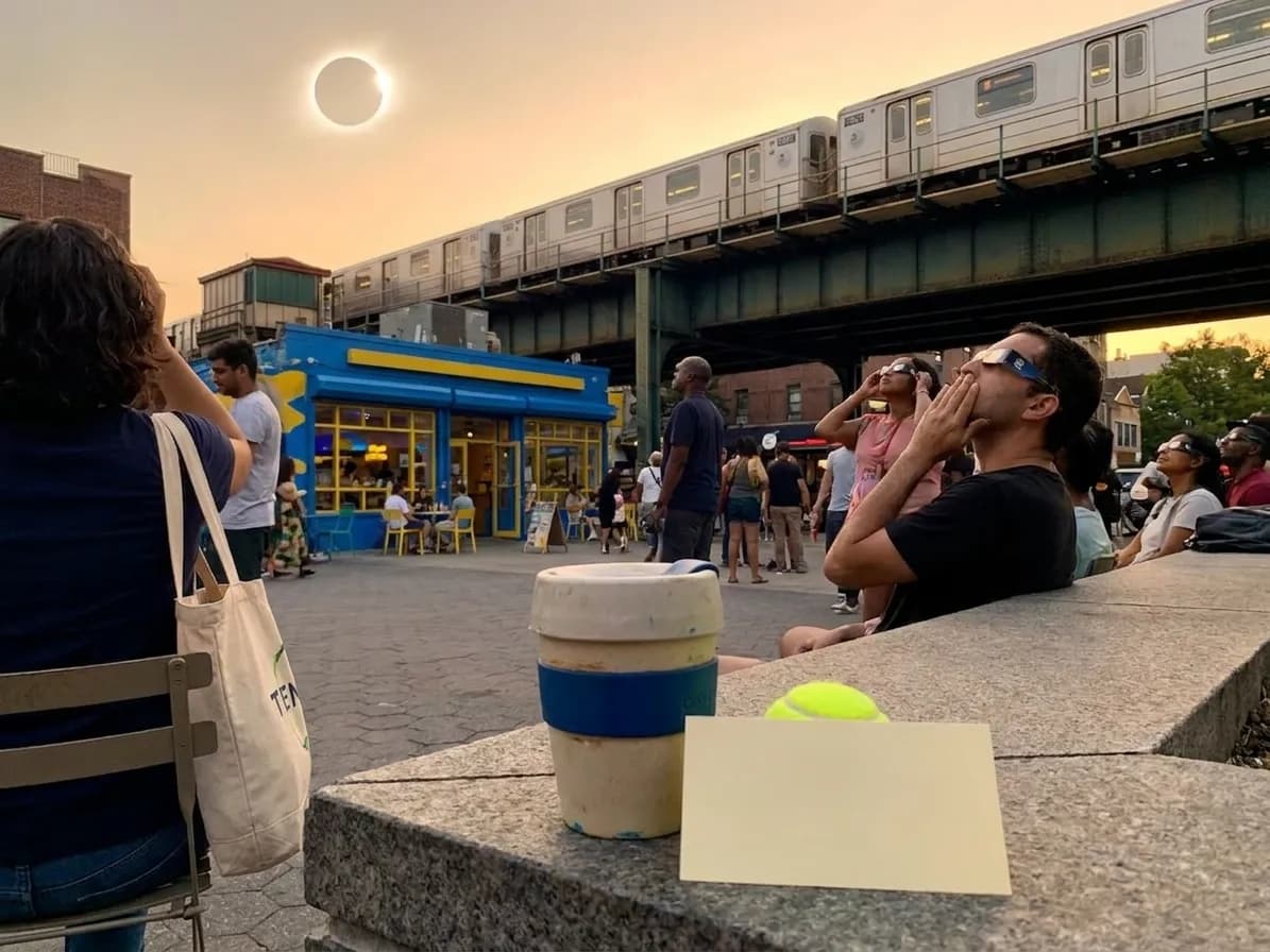 Bright Queens local-life detail for Solar Eclipse August 2026 Route Before US Open 2026 Late-Night Watch.