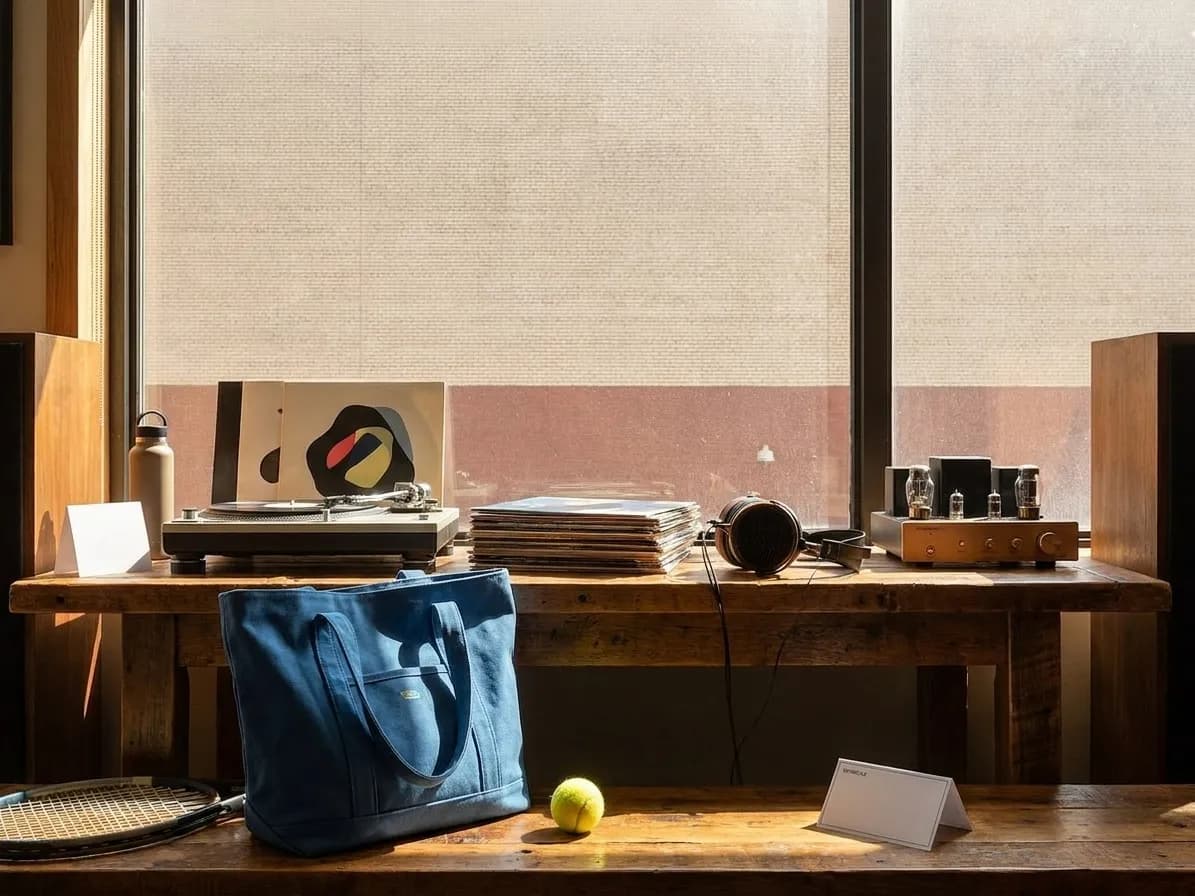 Bright New York local-life cover for Karen Carpenter Vinyl Listening Rooms Near Queens US Open.
