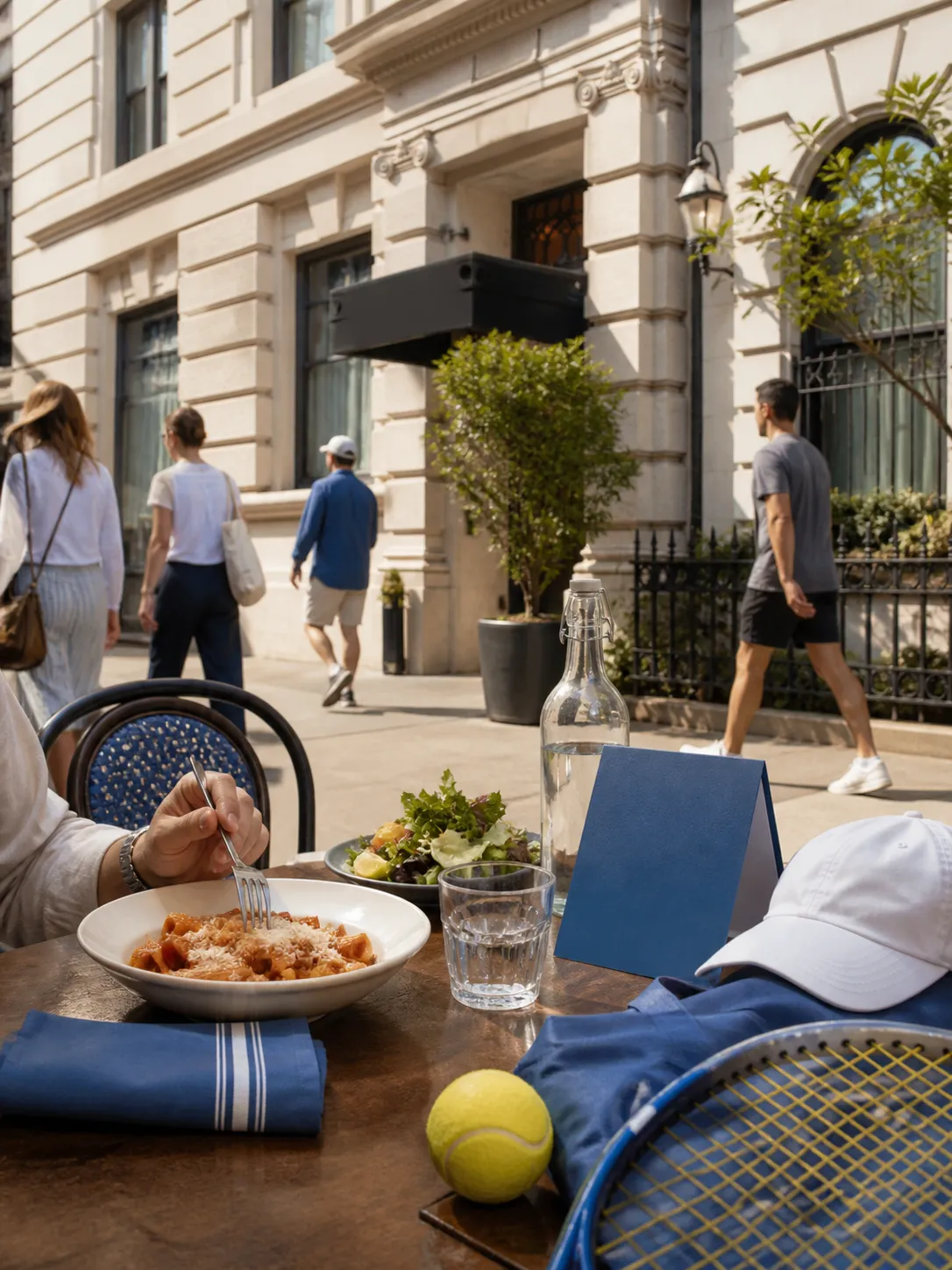 A bright Queens local-life scene connected to Restaurant Chain Alternatives Near 2026 US Open Flushing Queens.