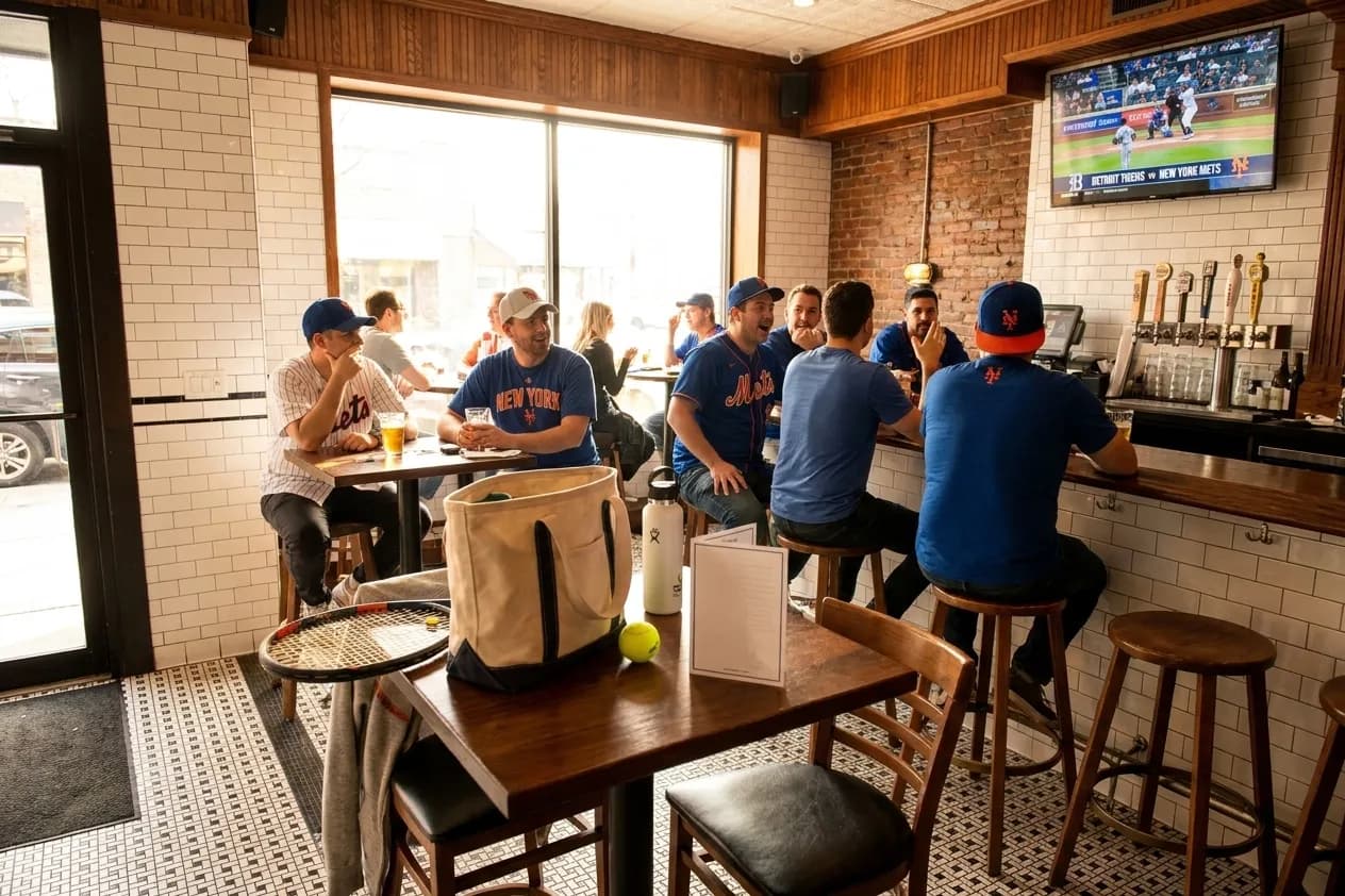 A bright Queens local-life scene connected to Tarik Skubal Fans: Watch MLB Games at Flushing Sports Bars.