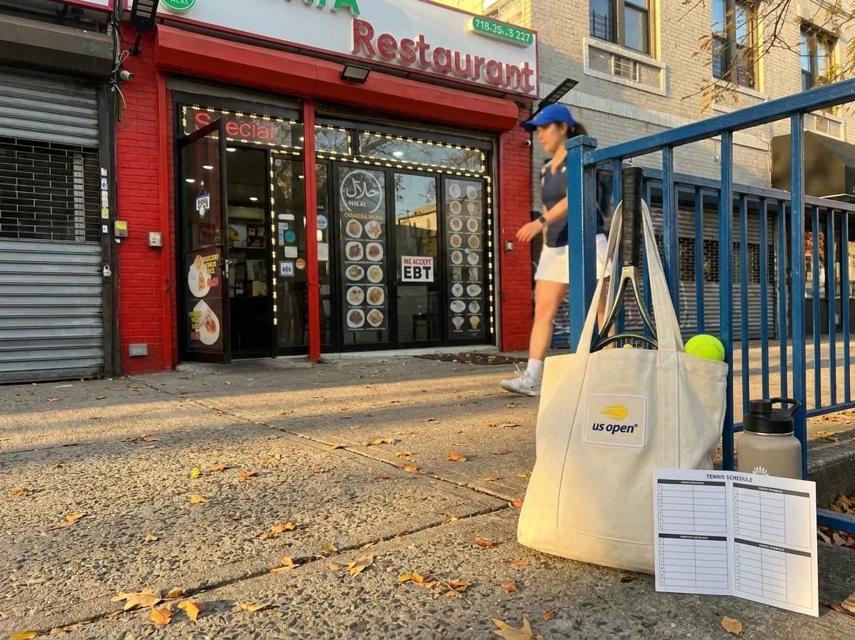 A bright Queens local-life scene connected to Tony Romo Broadcast Lessons for Watching US Open Tiebreaks.