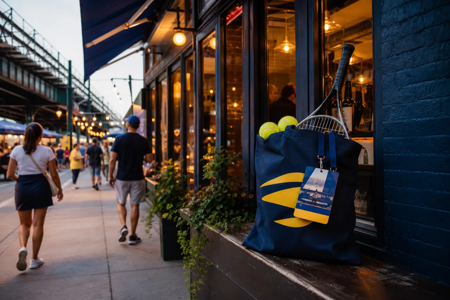 A bright New York local-life cover for Little League World Series Family Outings Around US Open 2026, with US Open 2026 tennis details.