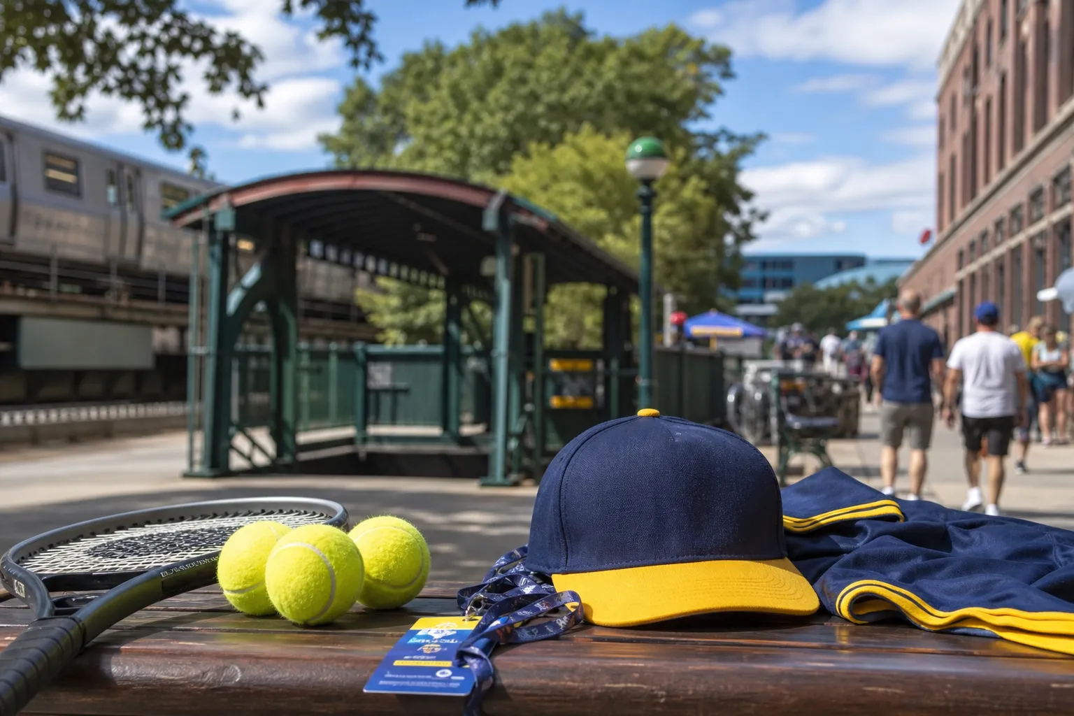 A bright Queens local-life scene connected to Drew Brees Hall of Fame Bars Near US Open 2026.