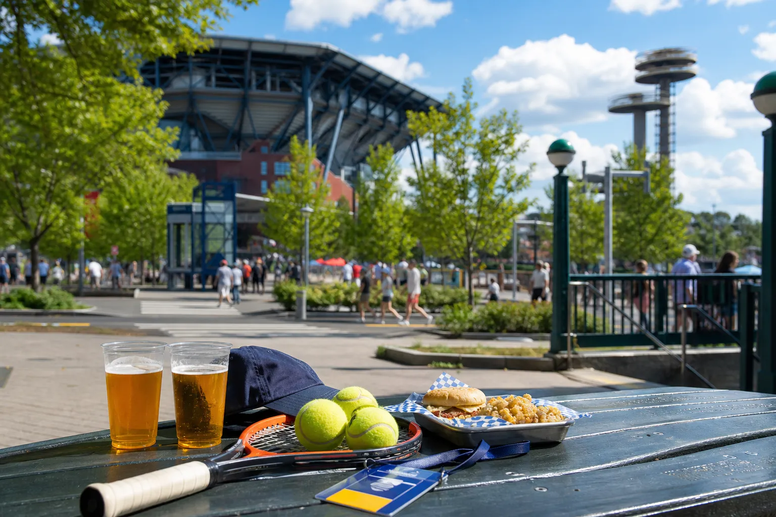A bright Queens local-life scene connected to Pirates vs Brewers Beer Garden Stops Near US Open 2026.