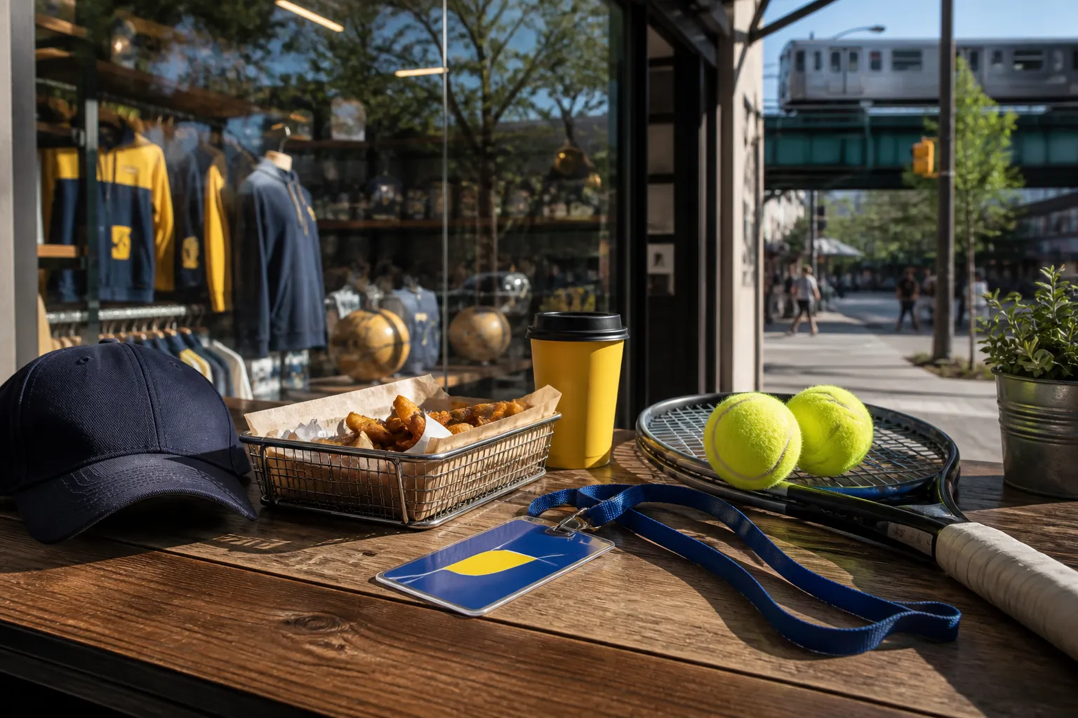 A second distinct New York planning scene connected to Ted Lasso Pub Plans Around US Open 2026.