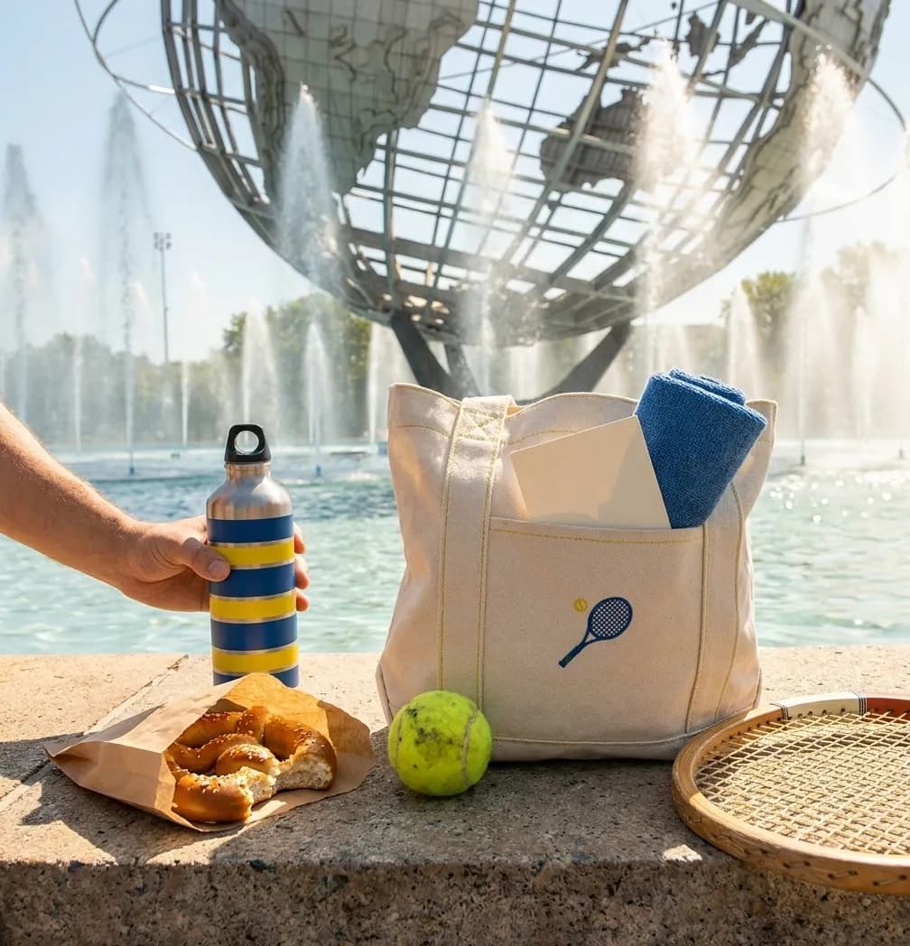 Bright Queens local-life detail for Gauff And Sabalenka Fan Photo Ideas At US Open 2026.