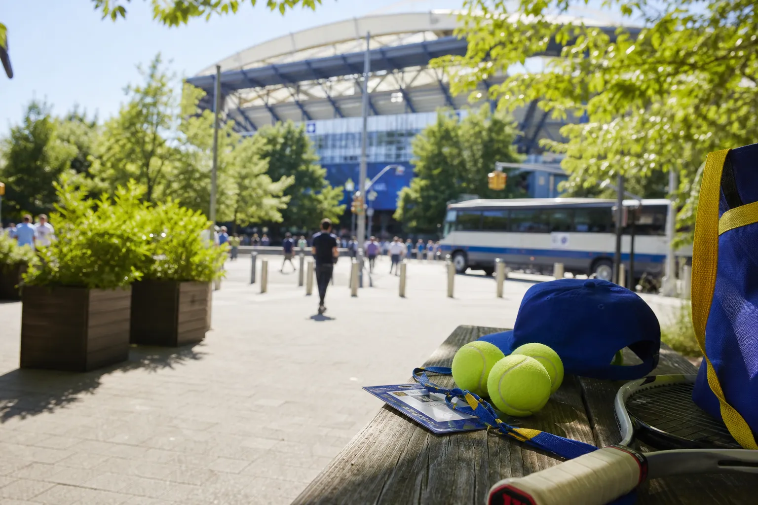 A bright Queens local-life scene connected to Padres vs Diamondbacks Desert-Themed Cocktails After US Open 2026.