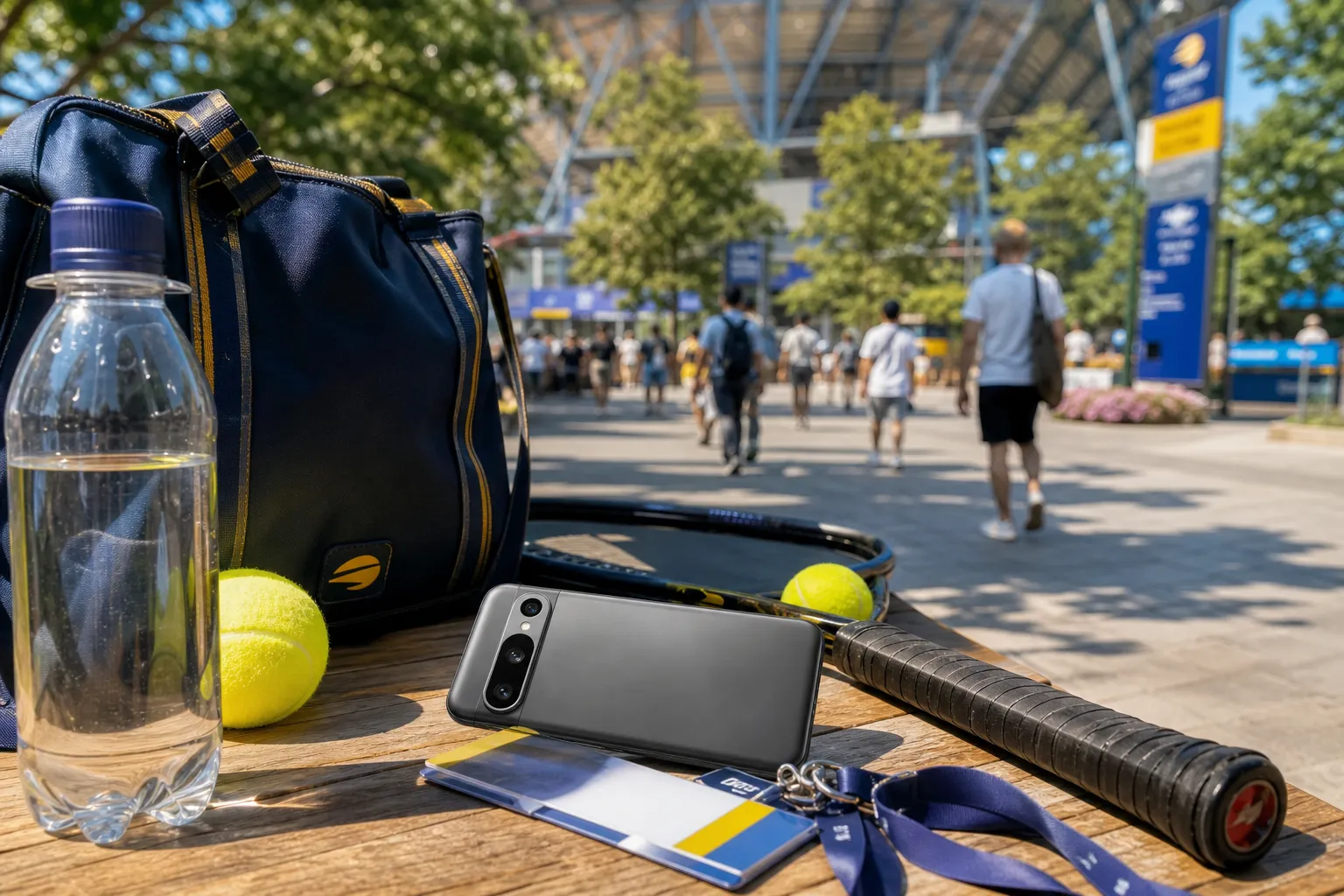 A bright Queens local-life scene connected to Google Pixel Camera Settings For US Open 2026 Action Photos.