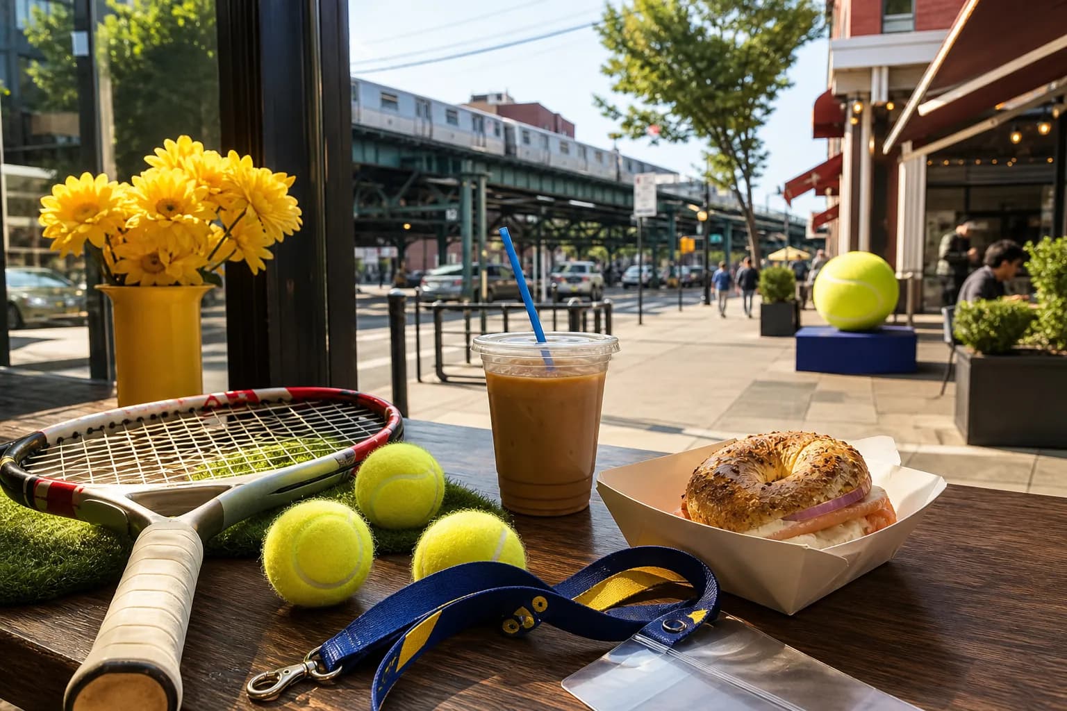 A second distinct New York planning scene connected to Madden 27 Console Cafes Between US Open 2026 Sessions.
