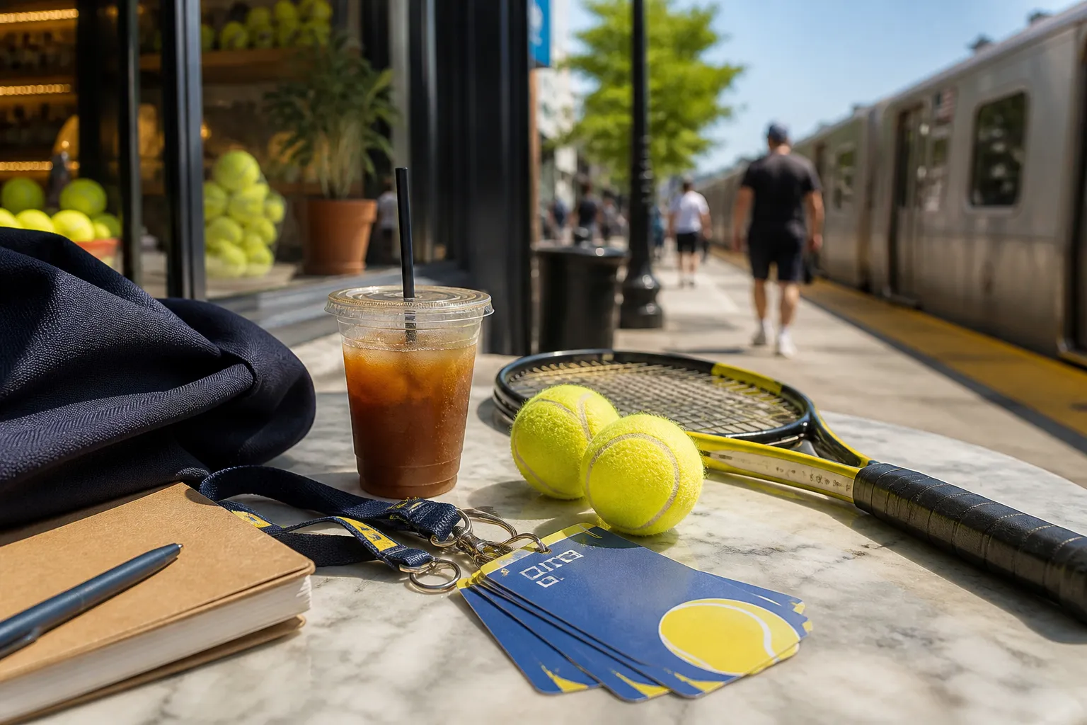 A second distinct New York planning scene connected to PLTR Stock Data-Driven Ticket Budgeting For US Open 2026.